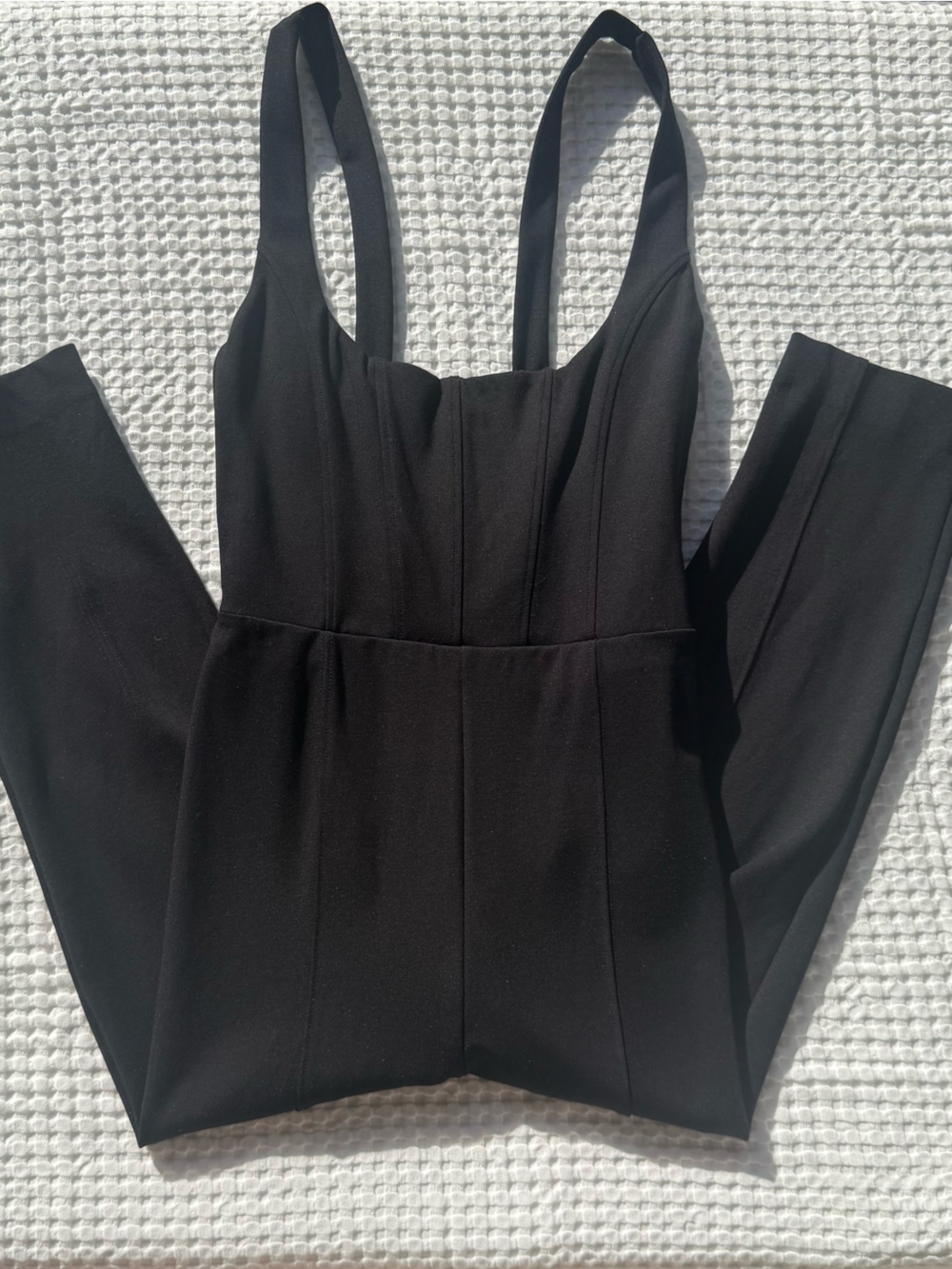 NBD corset cropped jumpsuit